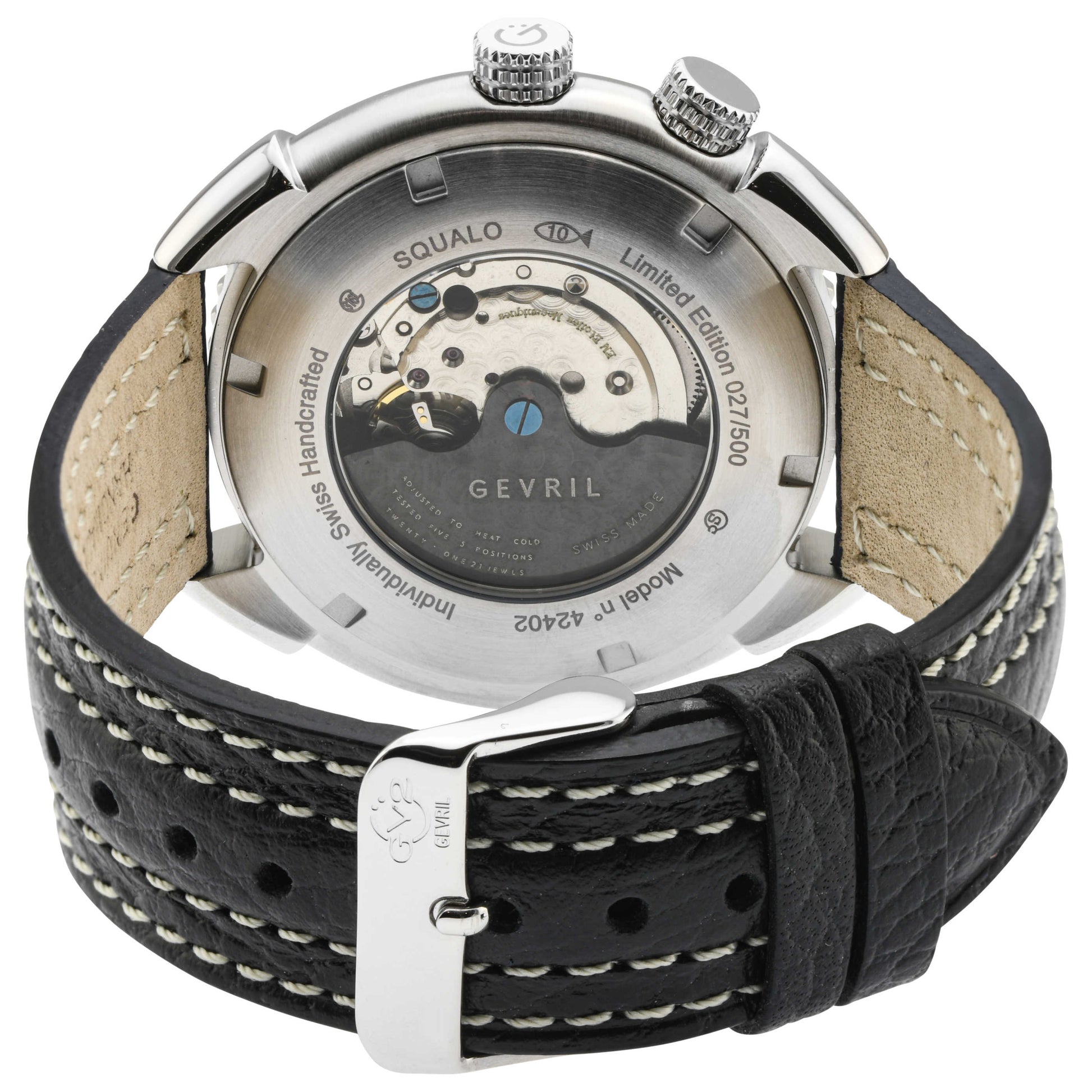 GV2 by Gevril Squalo Men's Automatic Watch 42402.L1 - Image #2