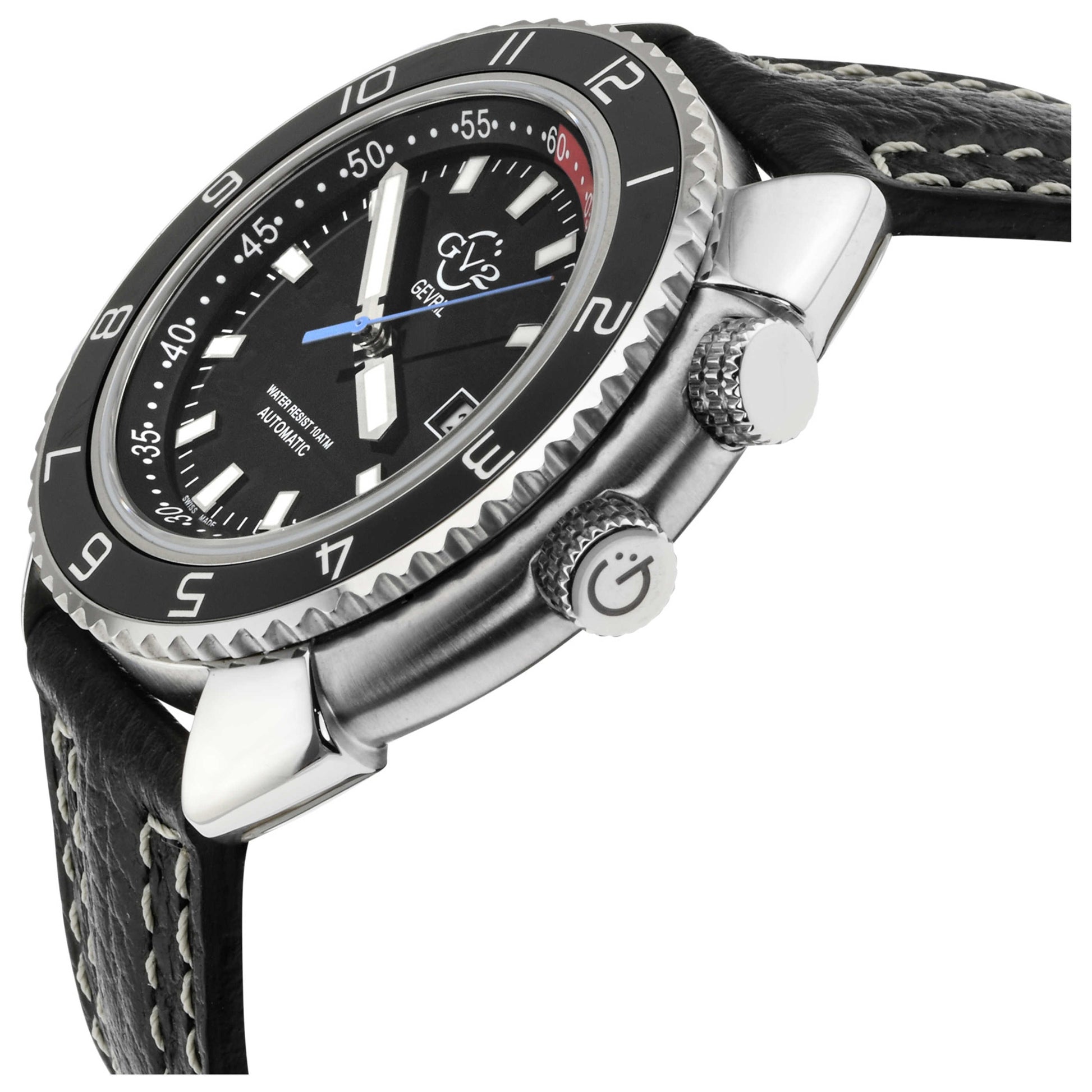 GV2 by Gevril Squalo Men's Automatic Watch 42402.L1 - Image #4