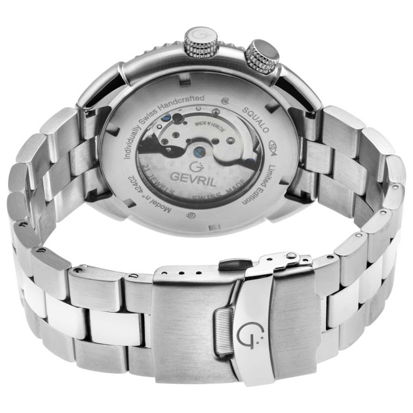 GV2 by Gevril Squalo Men's Automatic Watch 42402 - Image #2