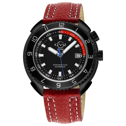 Front view of GV2 by Gevril Squalo Men's Automatic Watch 42403.L4