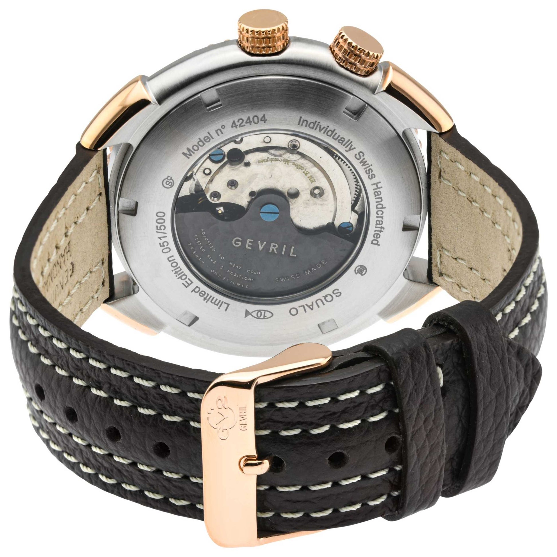 GV2 by Gevril Squalo Men's Automatic Watch 42404.L2 - Image #2
