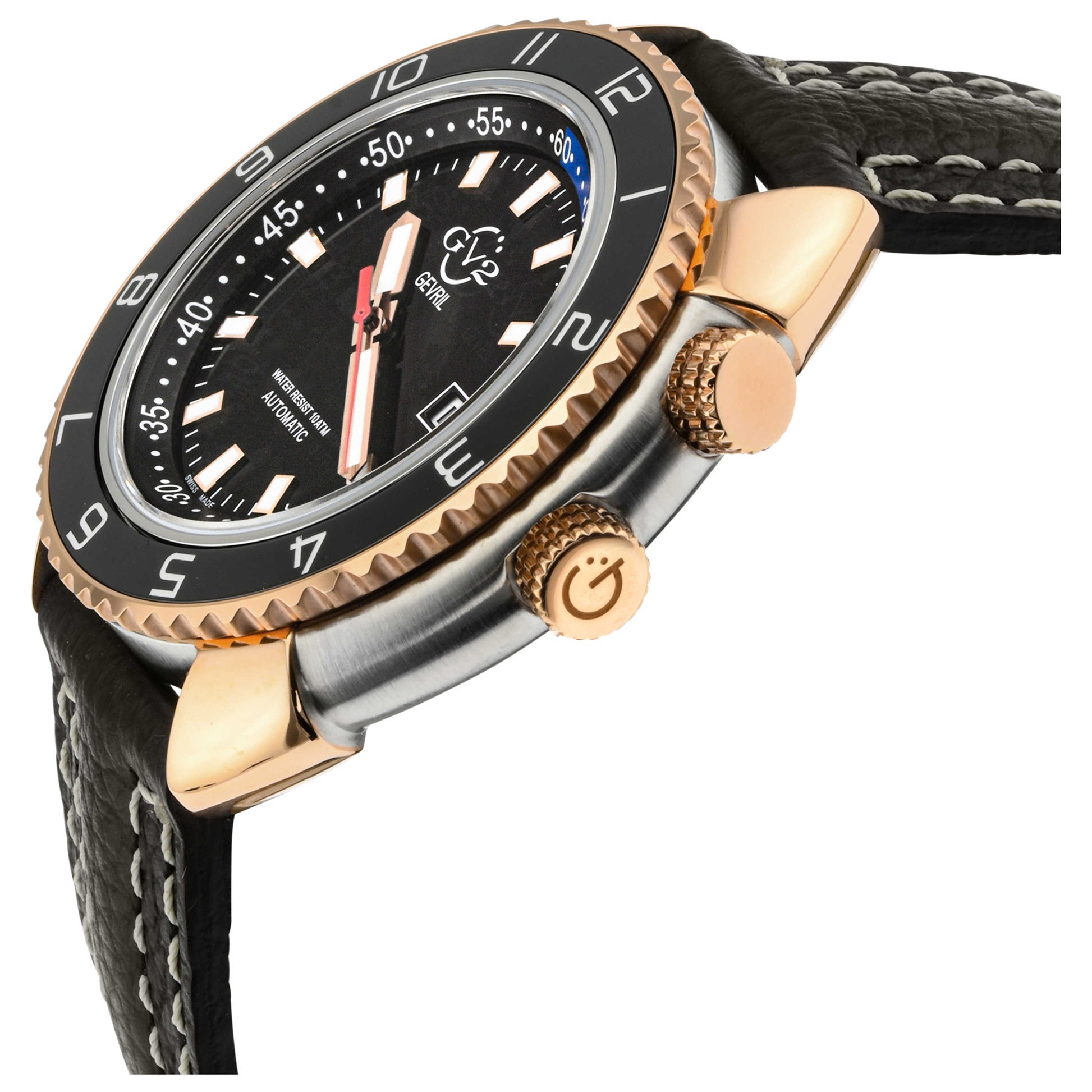 GV2 by Gevril Squalo Men's Automatic Watch 42404.L2 - Image #4