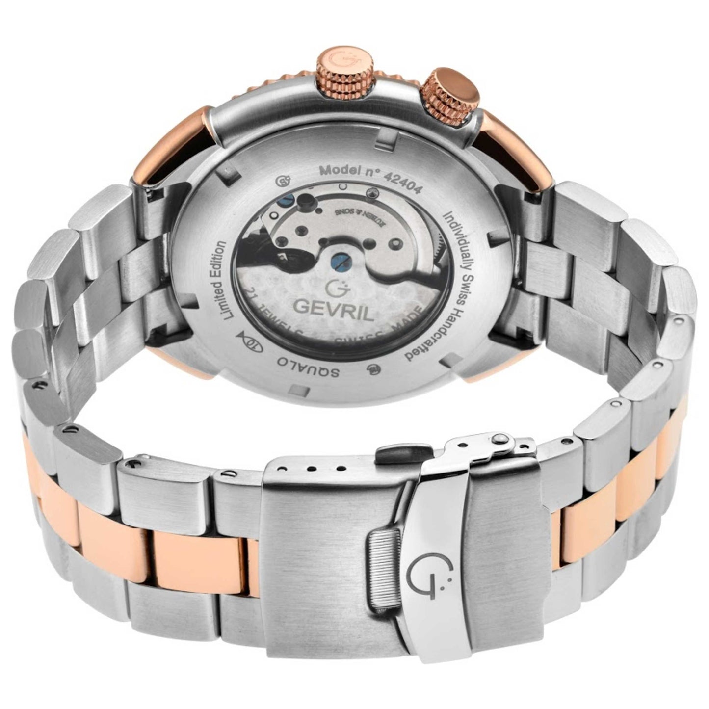 GV2 by Gevril Squalo Men's Automatic Watch 42404 - Image #2