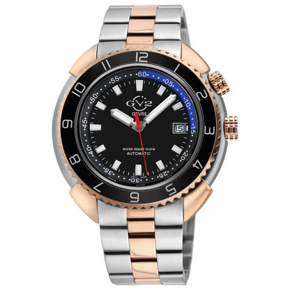 Front view of GV2 by Gevril Squalo Men's Automatic Watch 42404