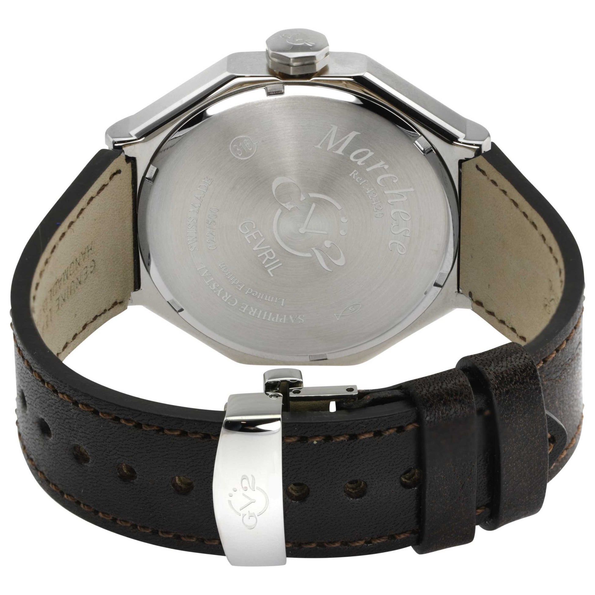 GV2 by Gevril Marchese Men's Quartz Watch 42420 - Image #2