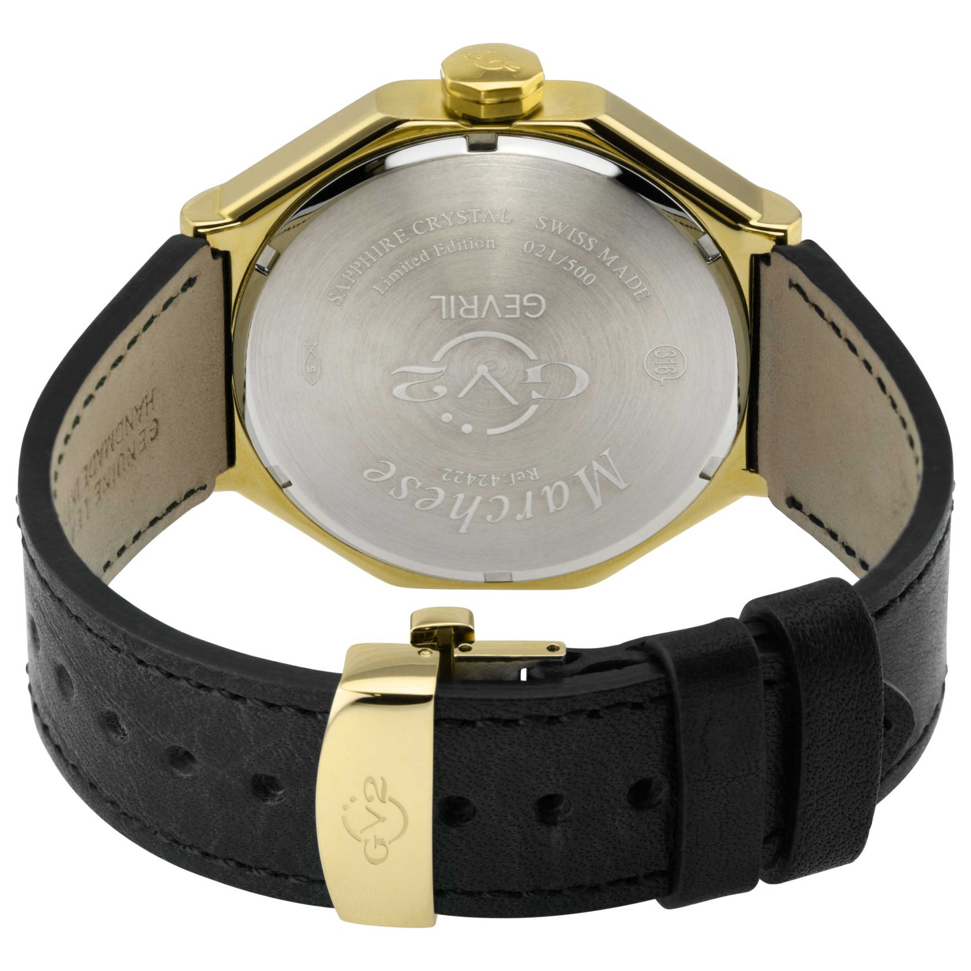 GV2 by Gevril Marchese Men's Quartz Watch 42422.1 - Image #2
