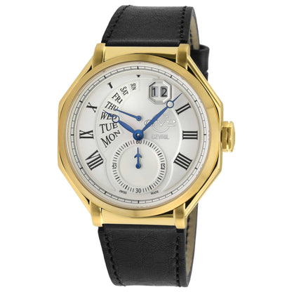 Front view of GV2 by Gevril Marchese Men's Quartz Watch 42422.1