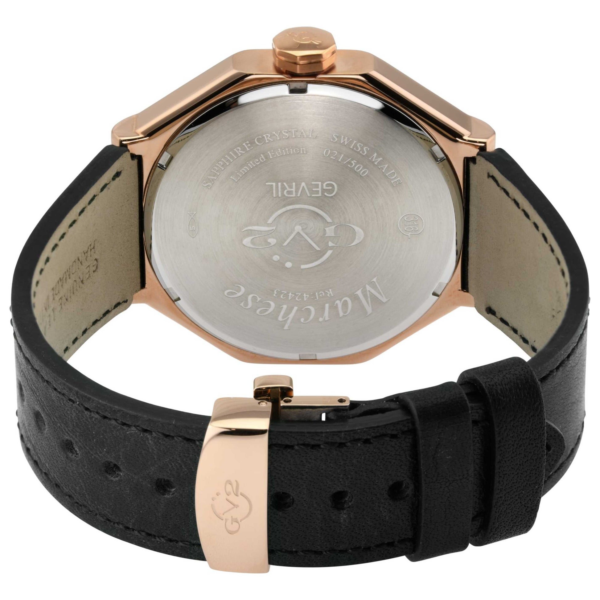 GV2 by Gevril Marchese Men's Quartz Watch 42423 - Image #2