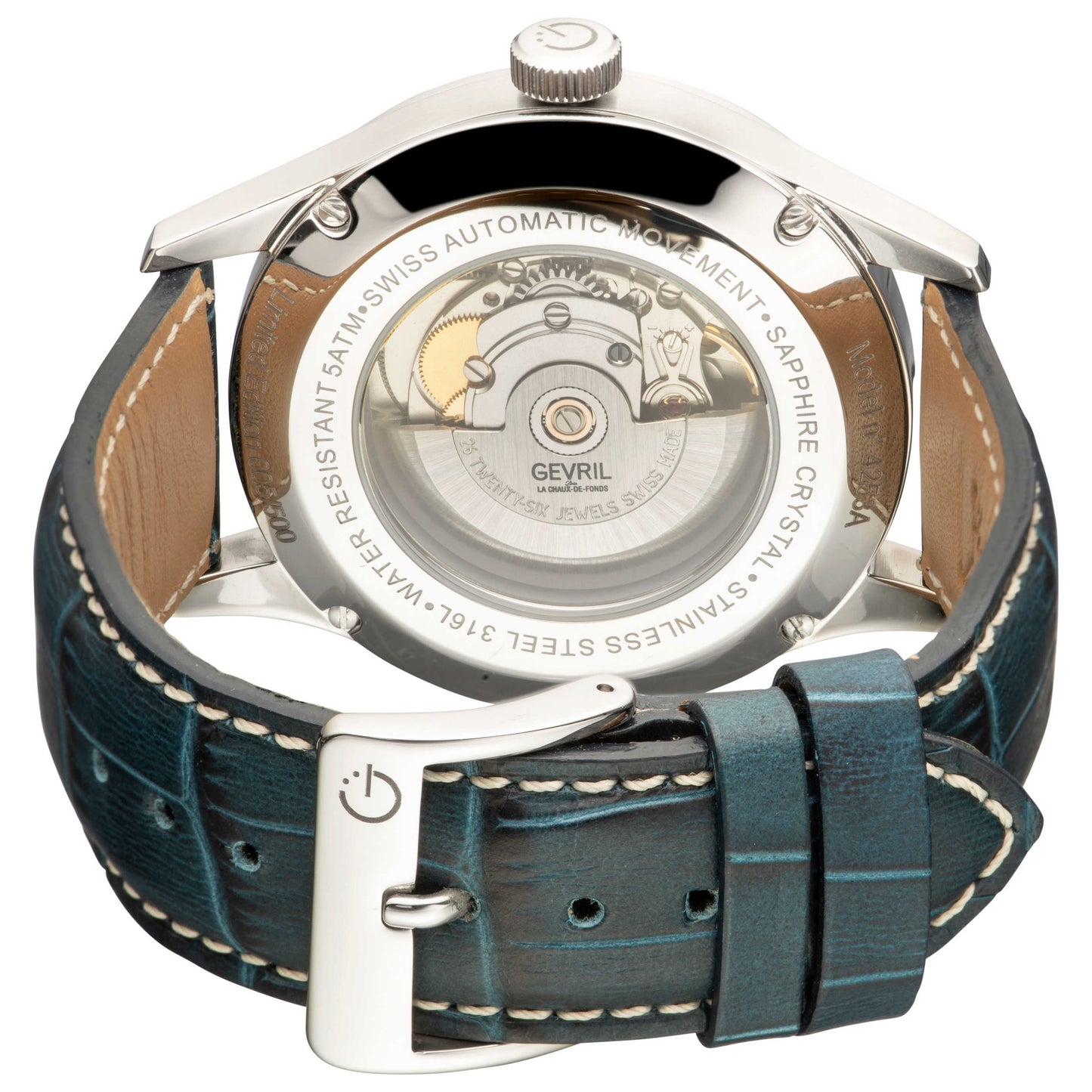 Gevril Five Points Men's Automatic Watch 4253A - Image #2