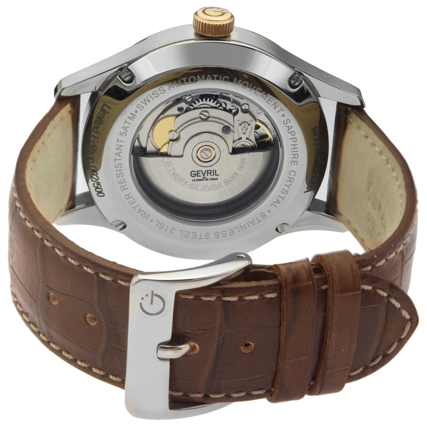 Gevril Five Points Men's Automatic Watch 4254A - Image #2