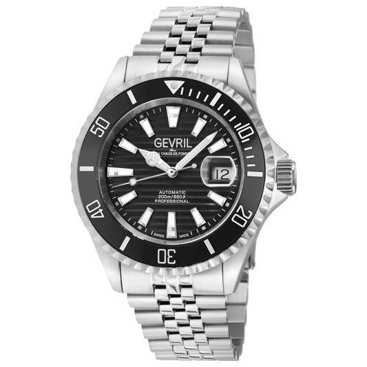 Front view of Gevril Chambers Men's Automatic Watch 42600