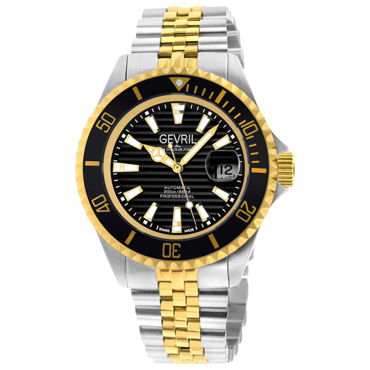 Front view of Gevril Chambers Men's Automatic Watch 42602