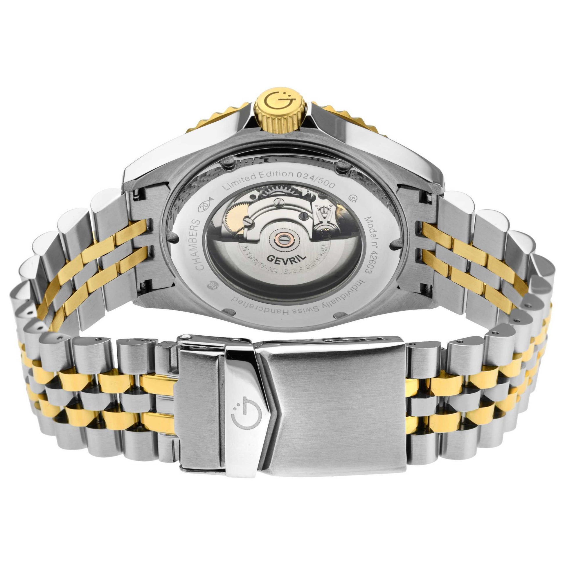 Gevril Chambers Men's Automatic Watch 42603 - Image #2