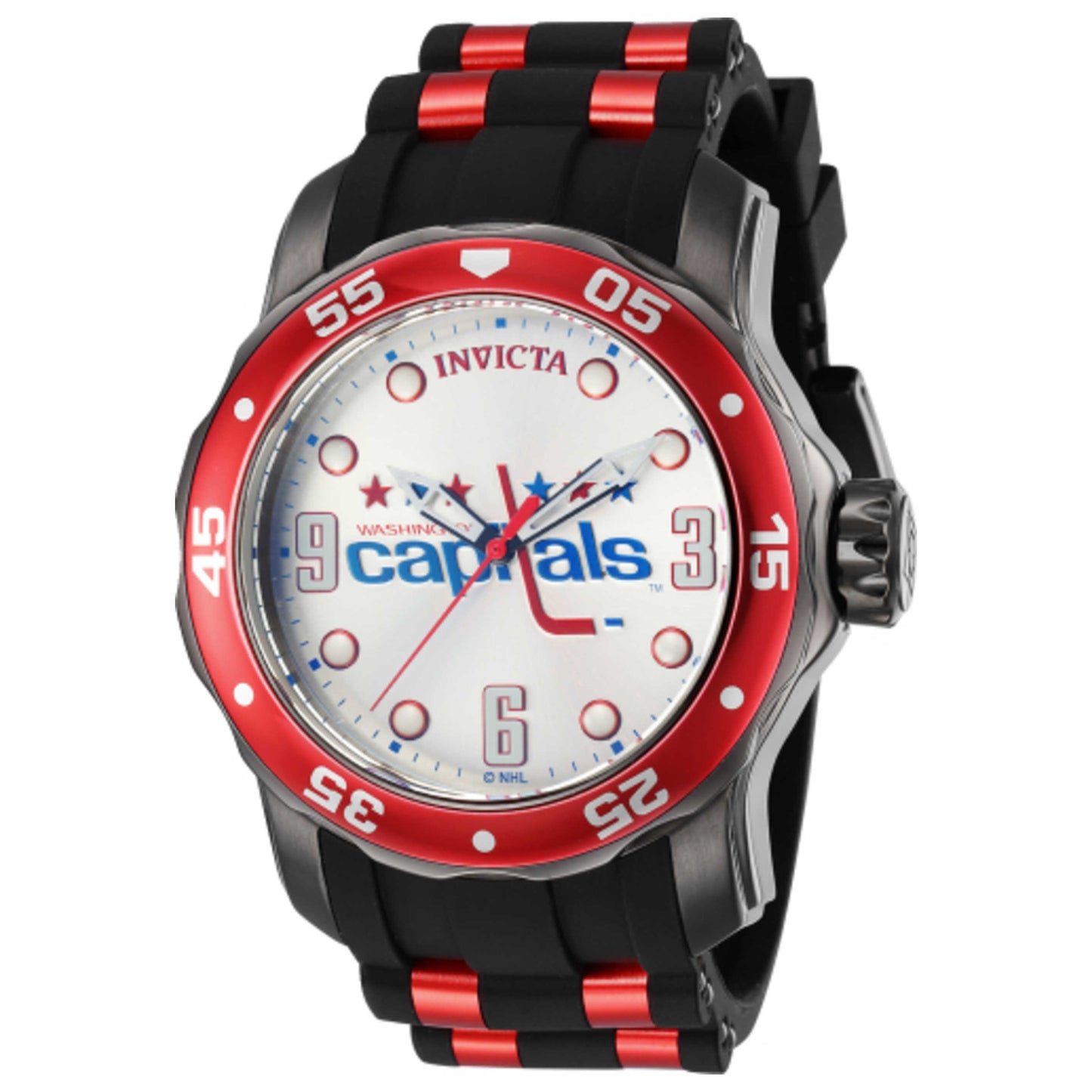 Front view of Invicta NHL Men's Quartz Watch 42663