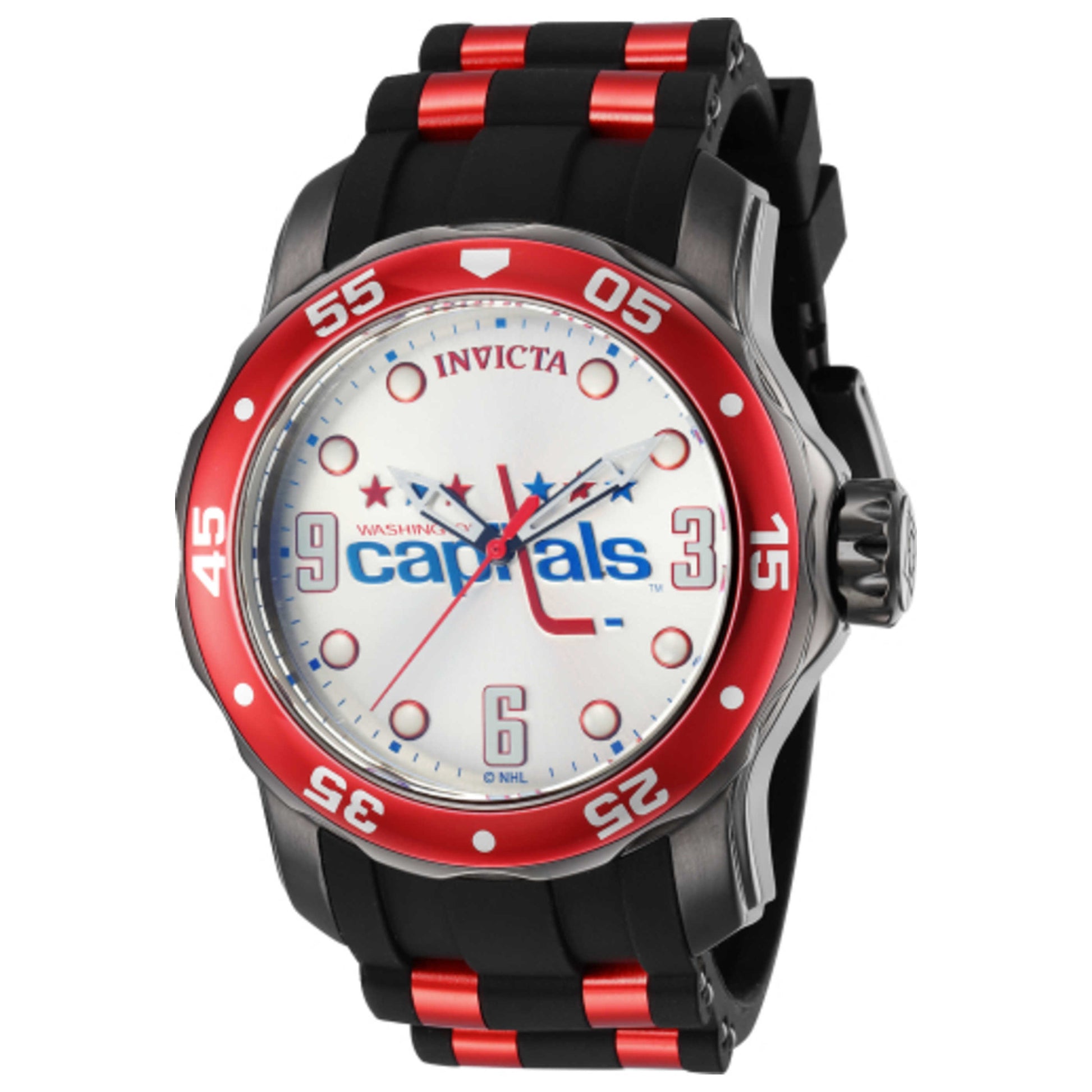 Front view of Invicta NHL Men's Quartz Watch 42663