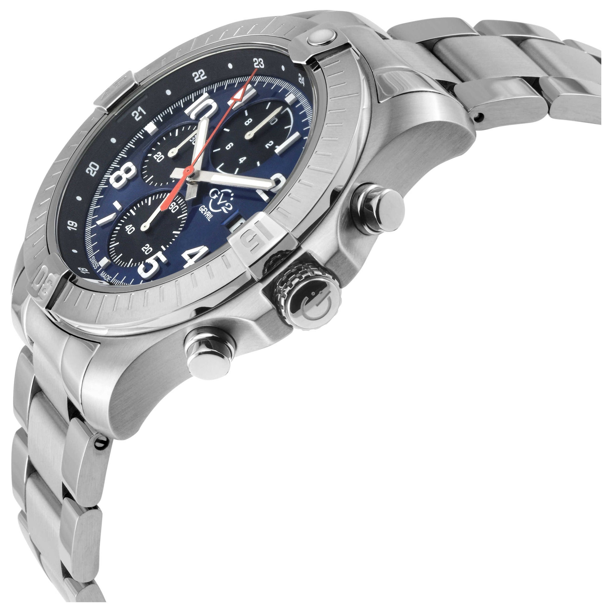 GV2 by Gevril T38 Men's Quartz Watch 42801B - Image #4