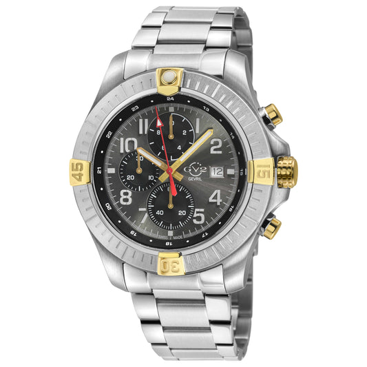 Front view of GV2 by Gevril T38 Men's Quartz Watch 42803B