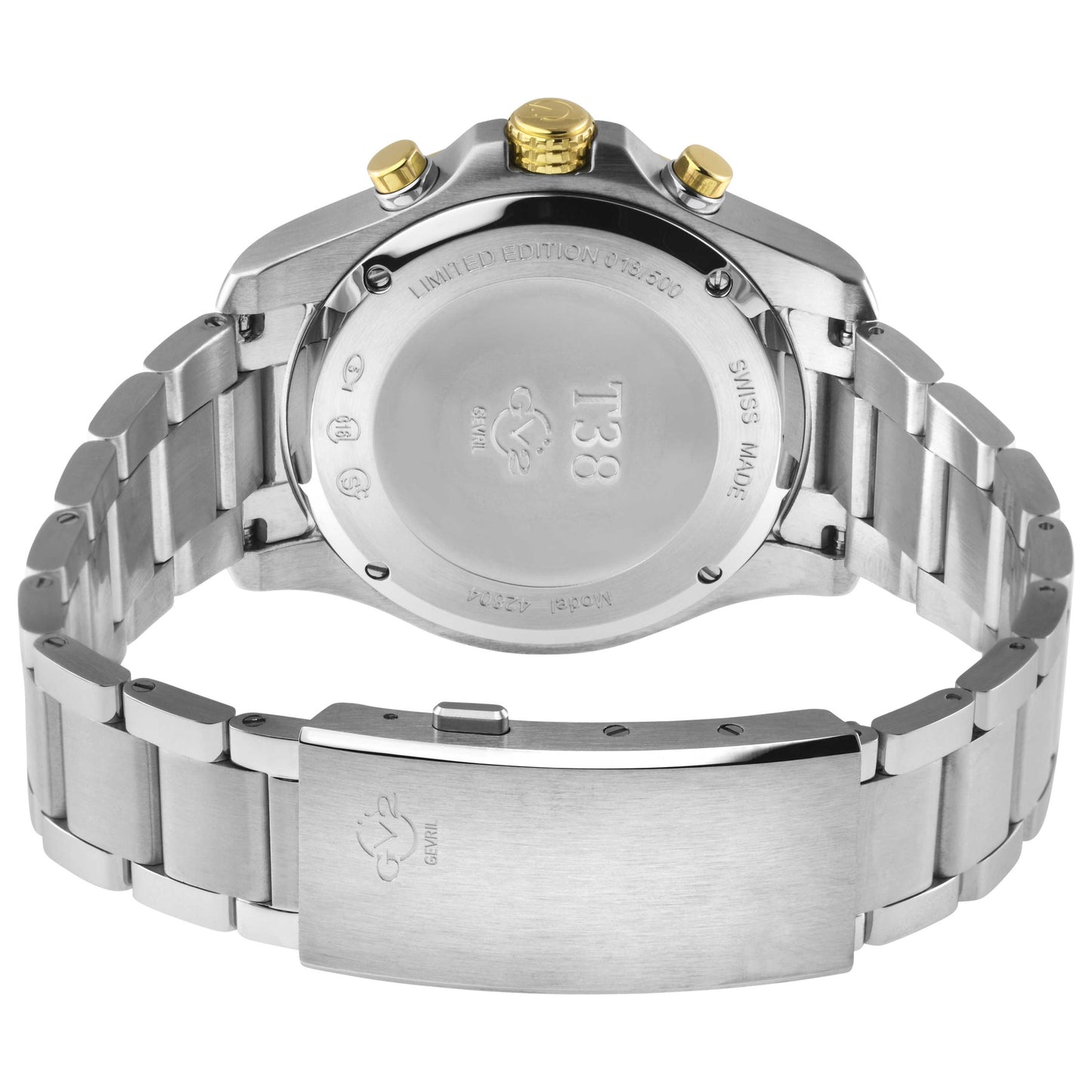 GV2 by Gevril T38 Men's Quartz Watch 42808B - Image #2