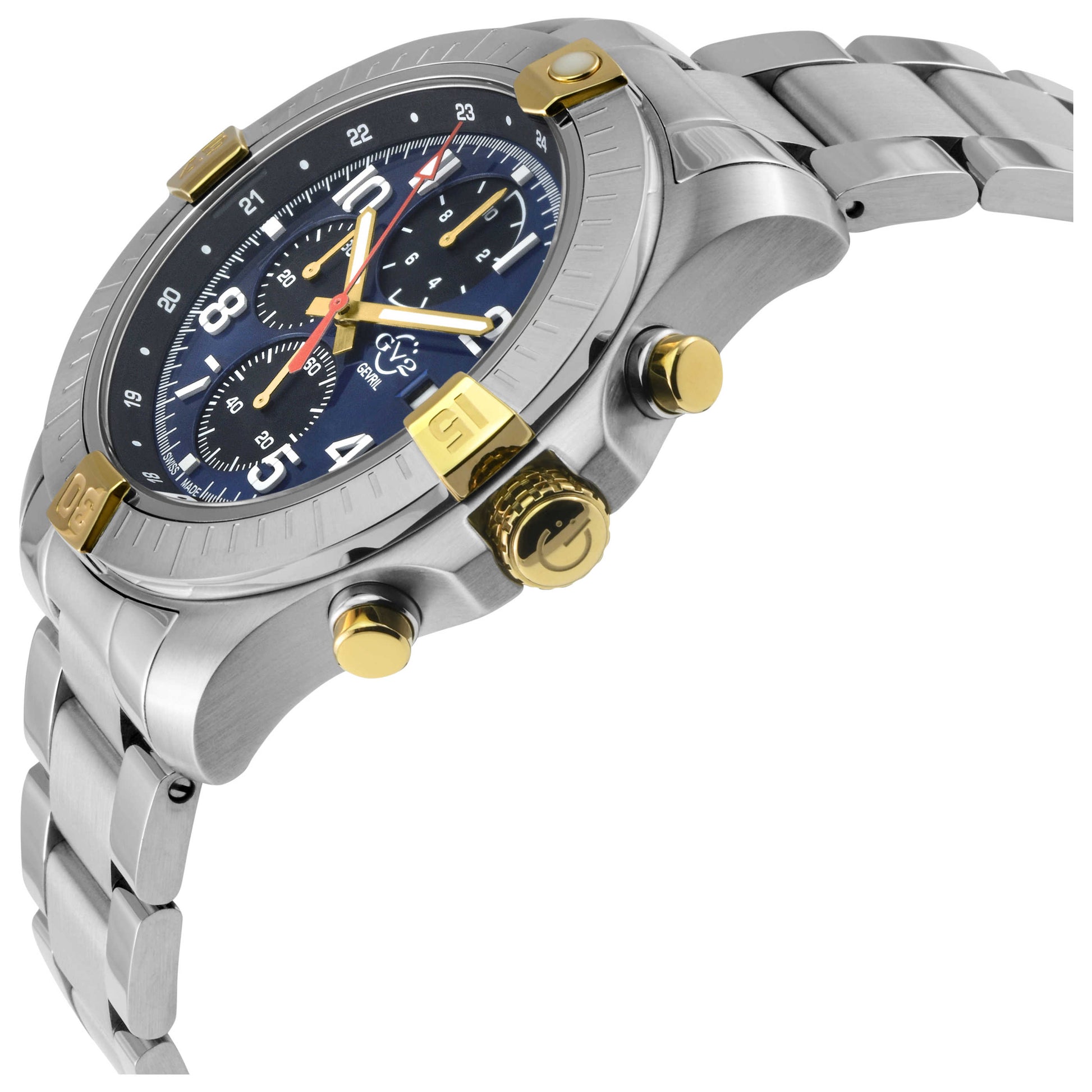 GV2 by Gevril T38 Men's Quartz Watch 42808B - Image #4