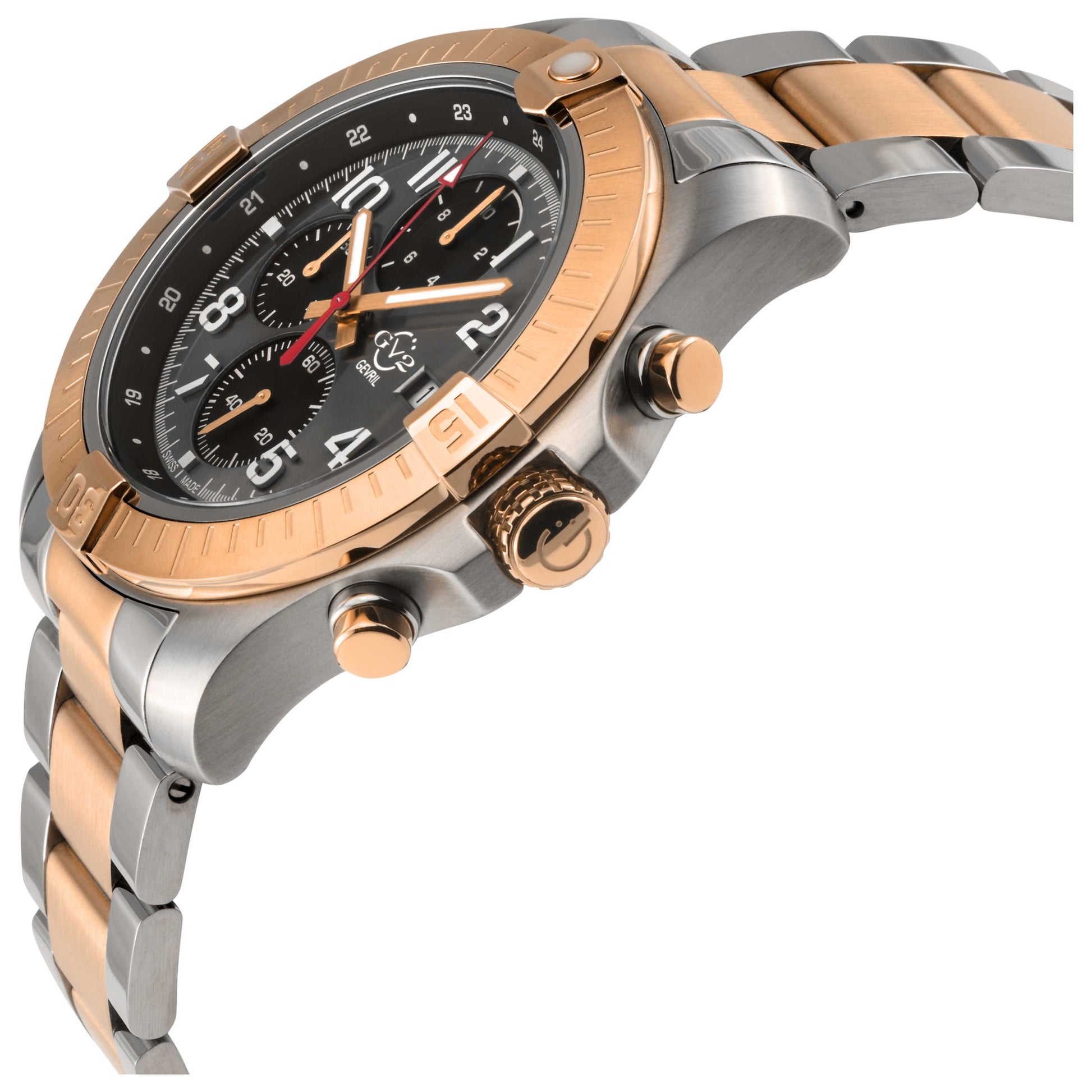 GV2 by Gevril T38 Men's Quartz Watch 42809B - Image #4