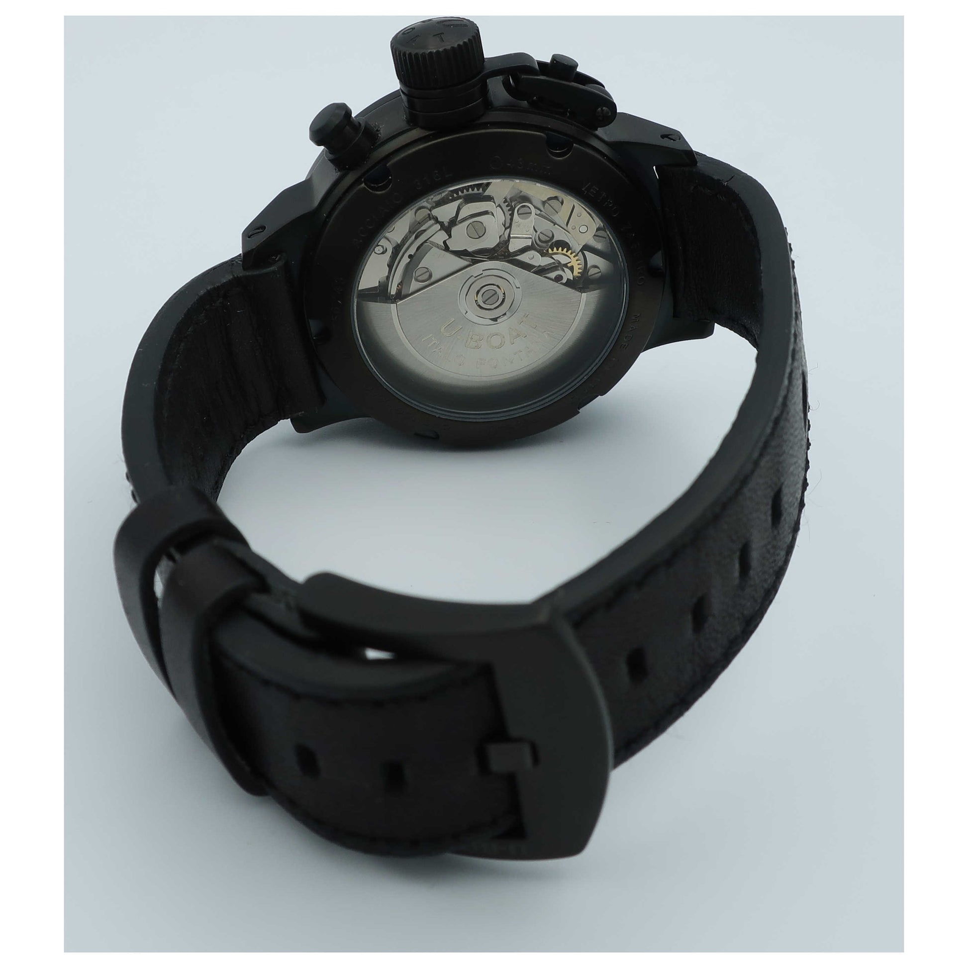 U-Boat Flight Deck Men's Automatic Watch 43-CAB-3-SDV0 - Image #2
