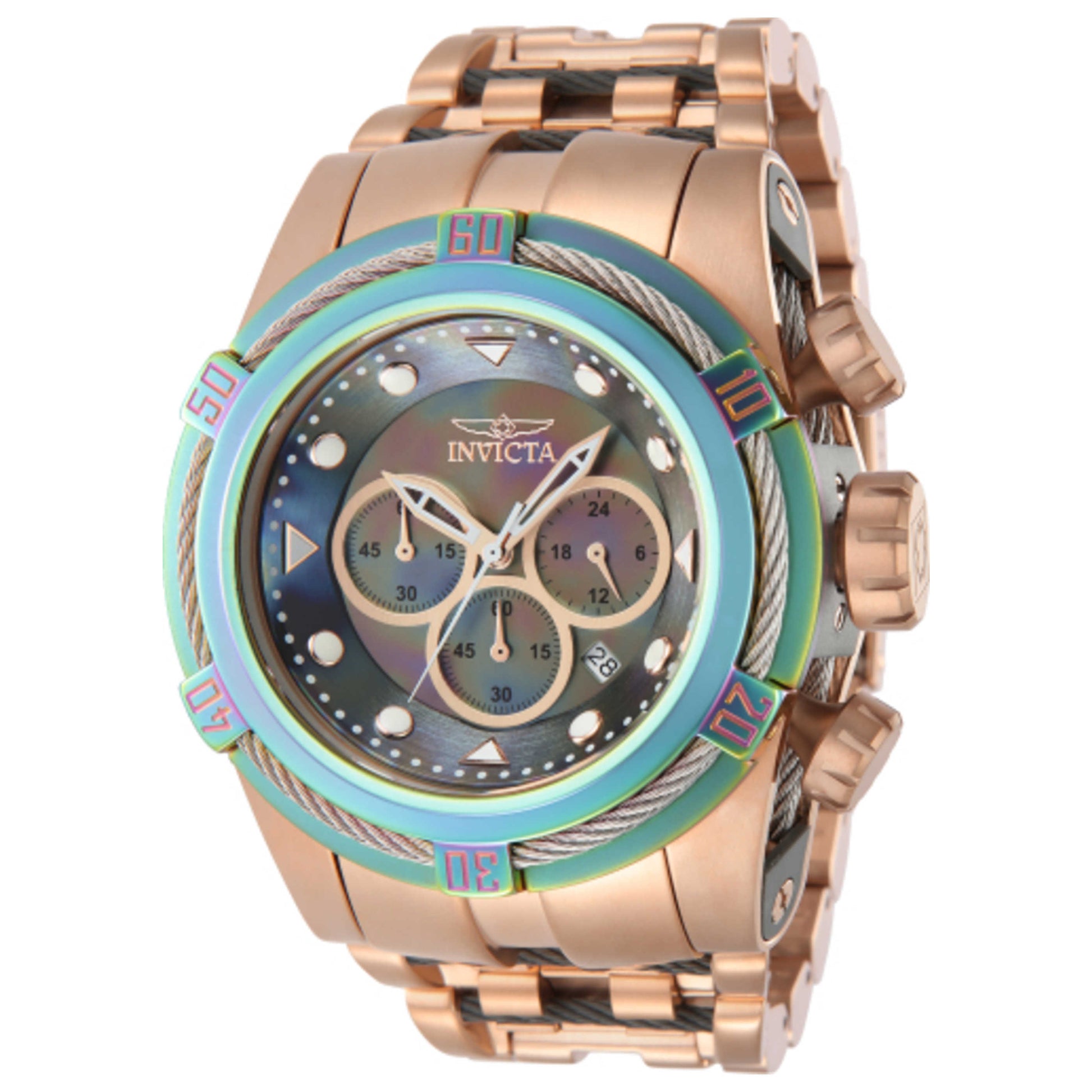 Front view of Invicta Bolt Men's Quartz Watch 43355