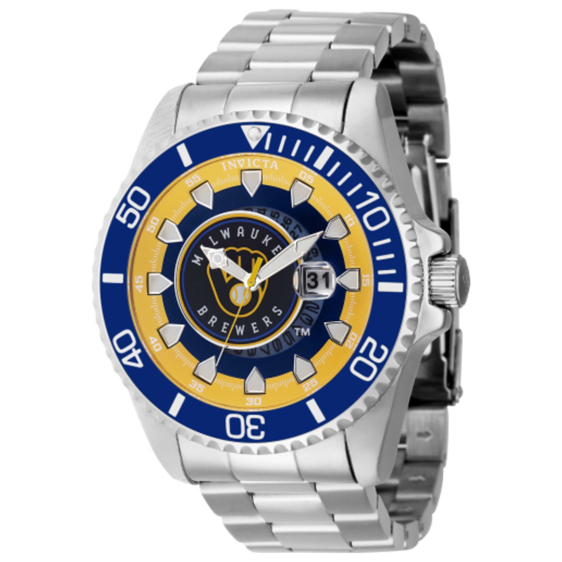 Front view of Invicta MLB Men's Quartz Watch 43469