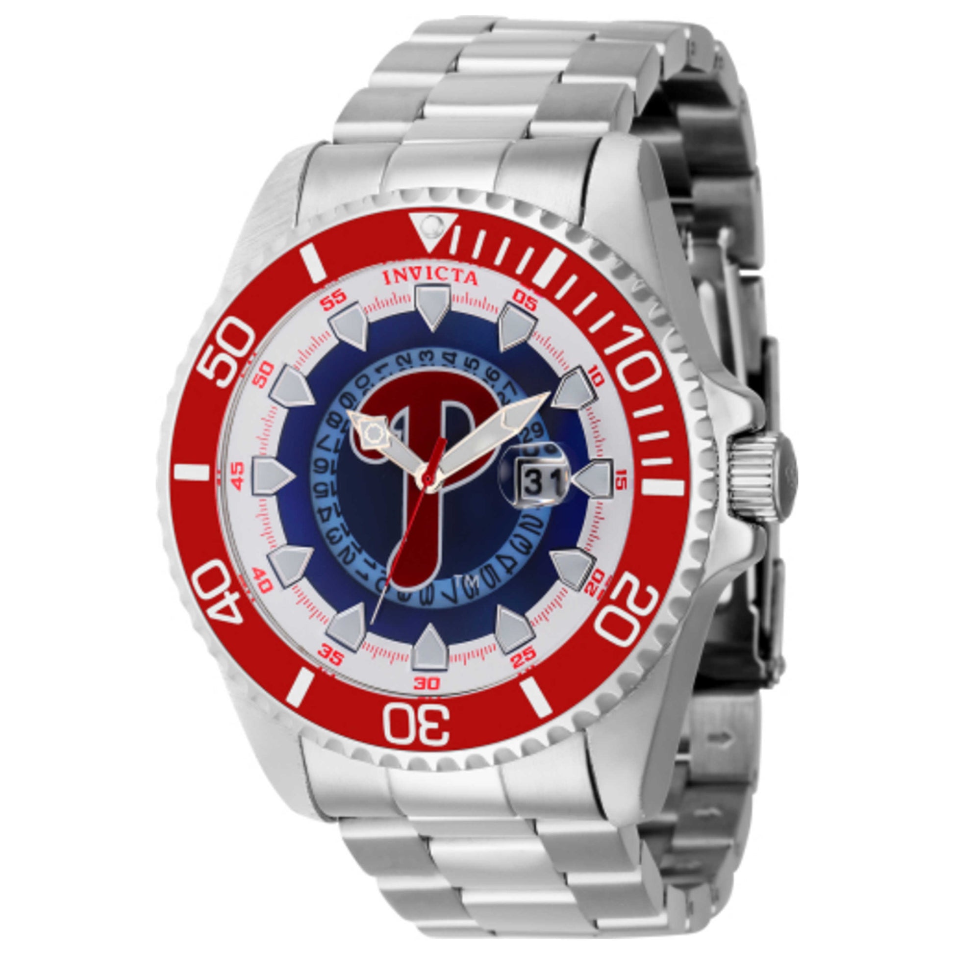 Front view of Invicta MLB Men's Quartz Watch 43474
