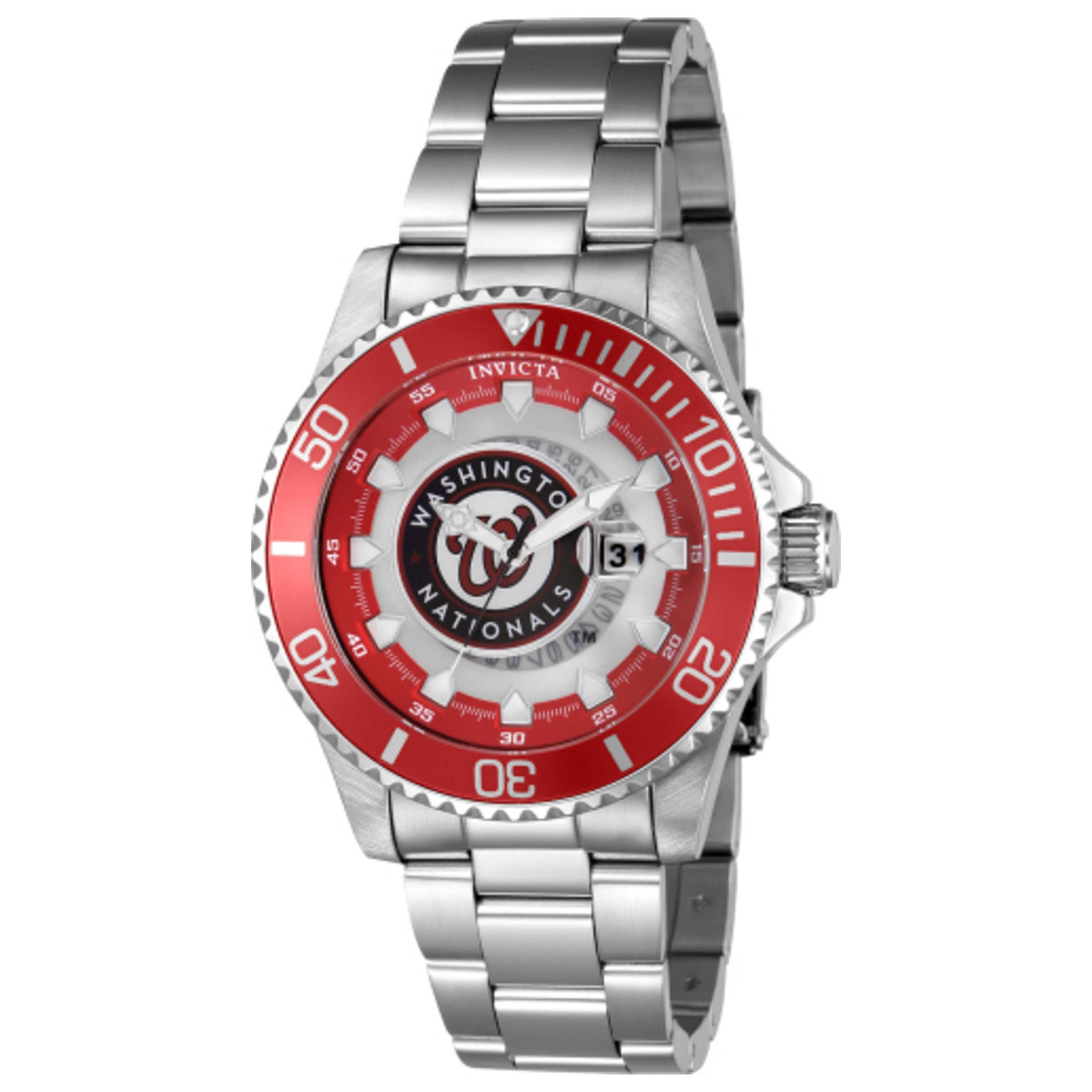 Front view of Invicta MLB Men's Quartz Watch 43483