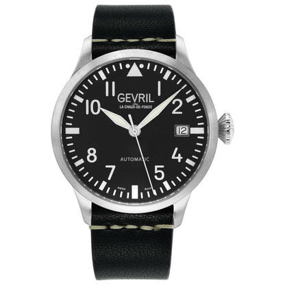 Front view of Gevril Vaughn Men's Automatic Watch 43500