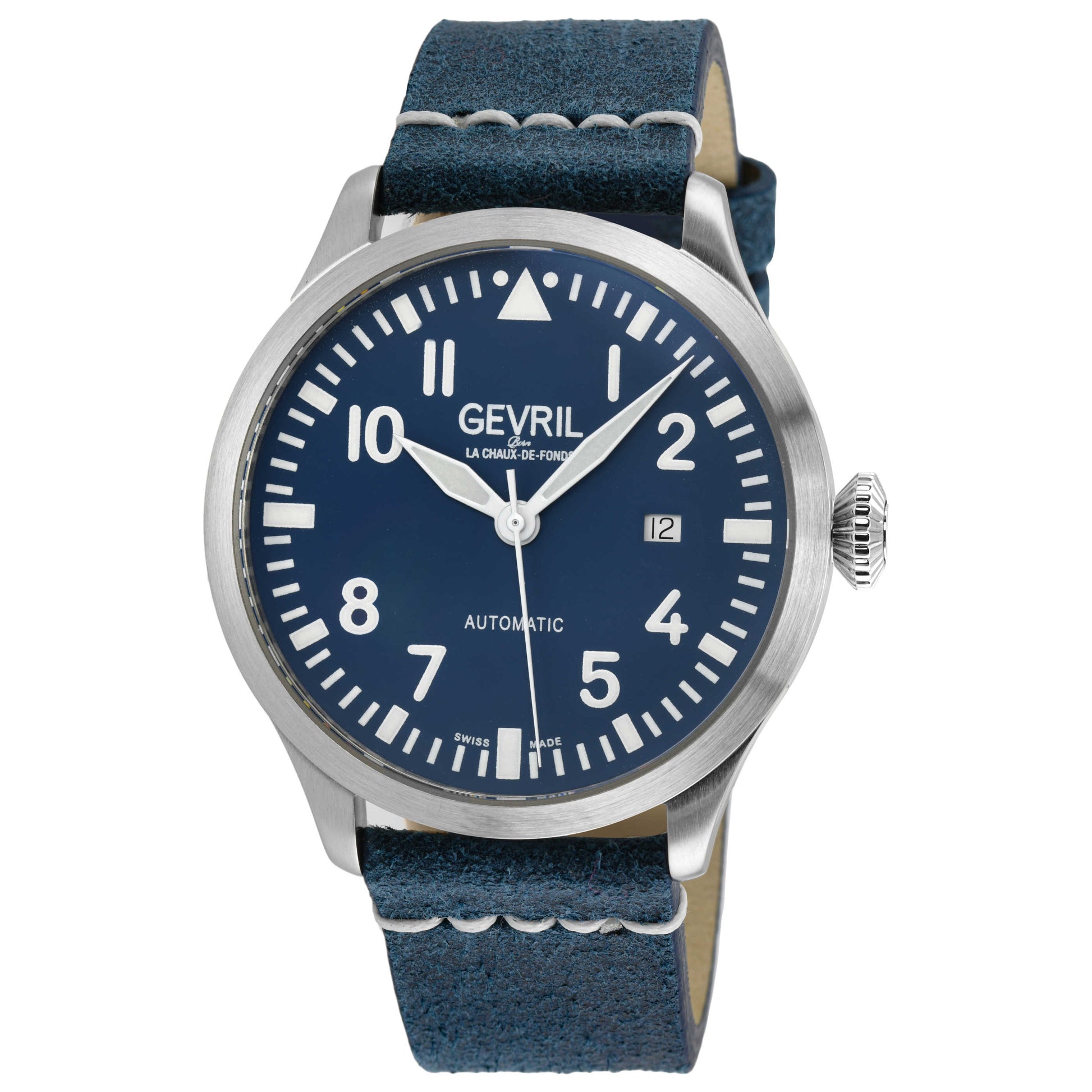 Front view of Gevril Vaughn Men's Automatic Watch 43503