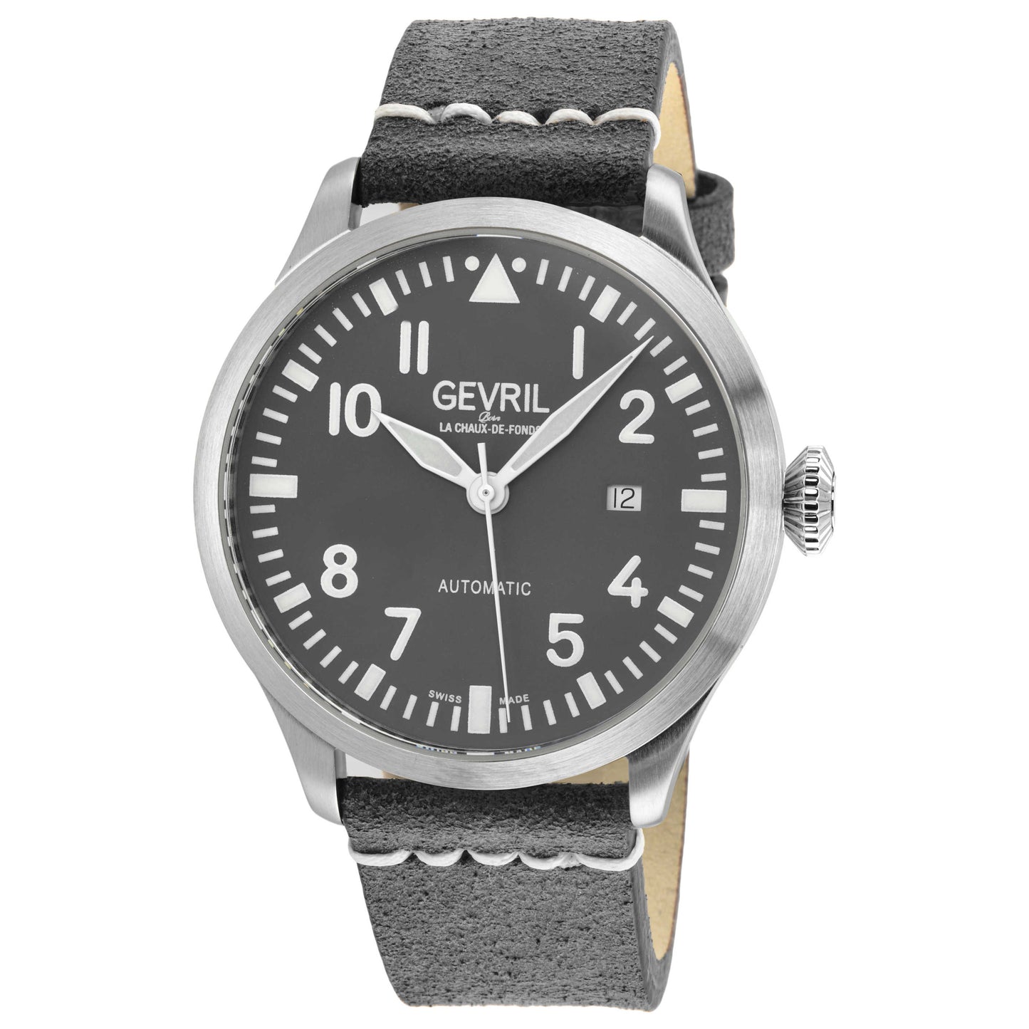 Front view of Gevril Vaughn Men's Automatic Watch 43505