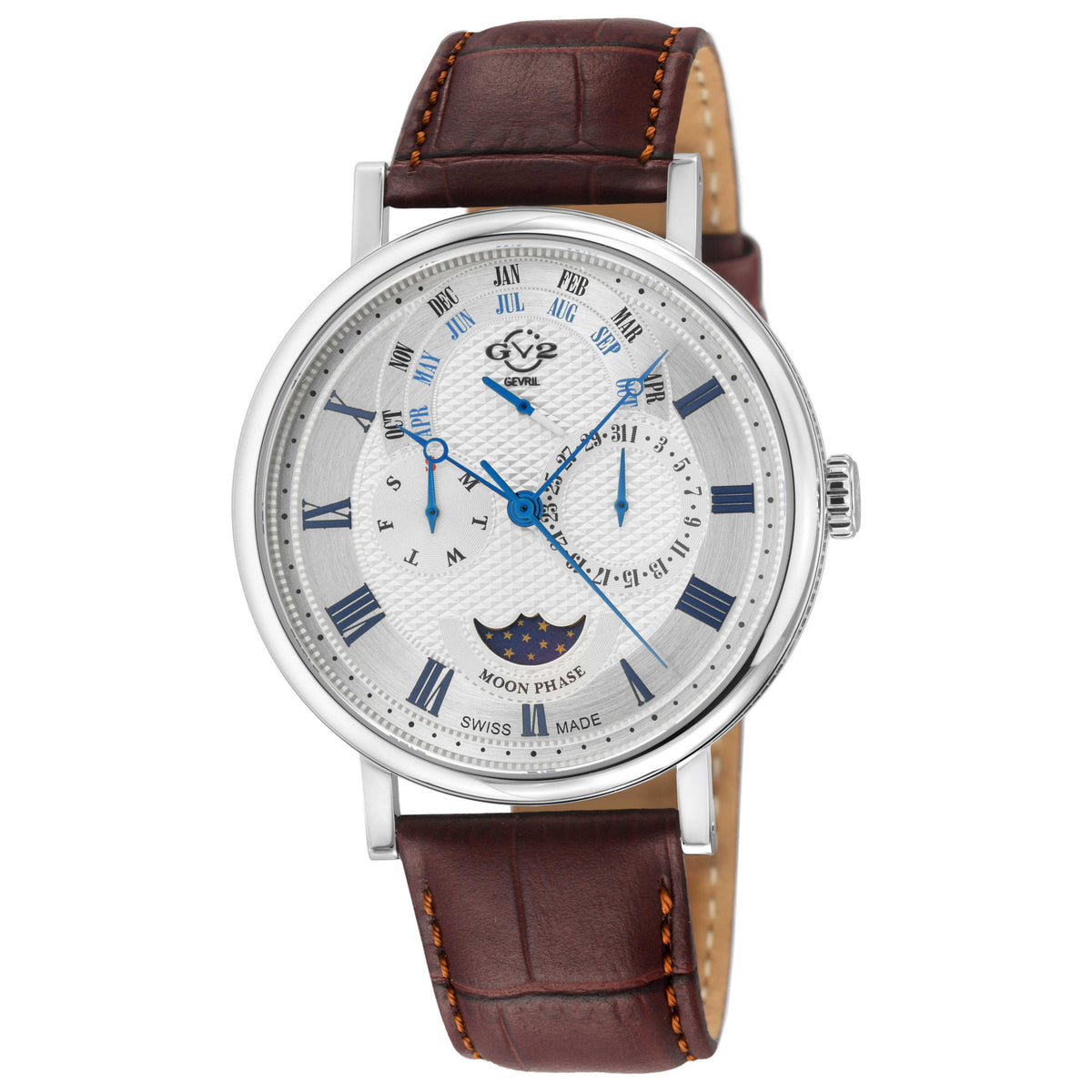 Maestro Quartz Silver Men's Watch 43600