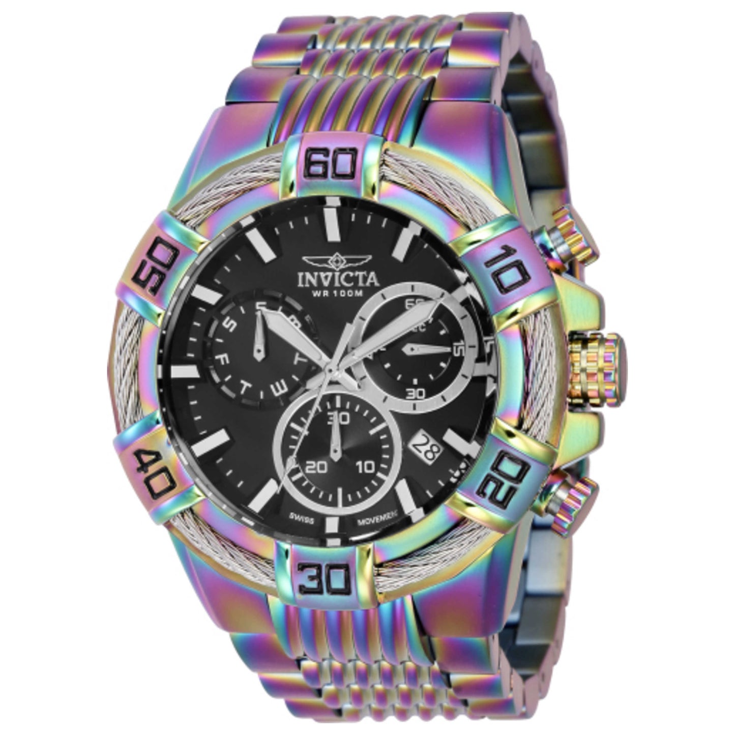 Front view of Invicta Bolt Men's Quartz Watch 43635