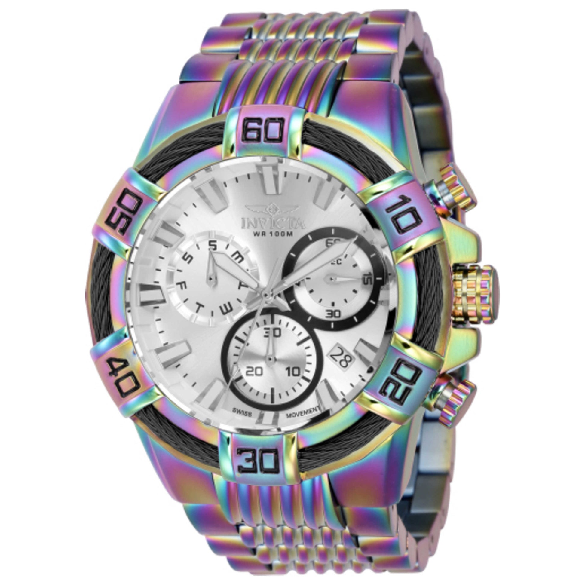 Front view of Invicta Bolt Men's Quartz Watch 43636