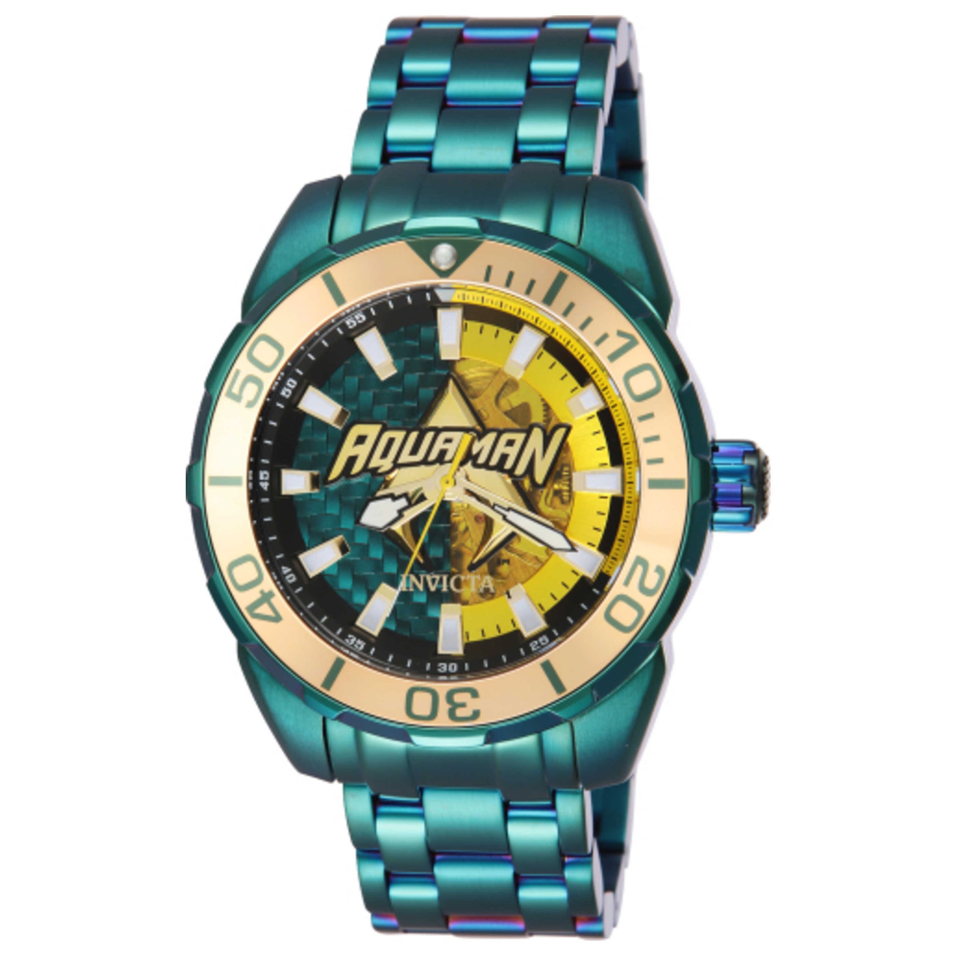 Front view of Invicta DC Comics Men's Automatic Watch 43684
