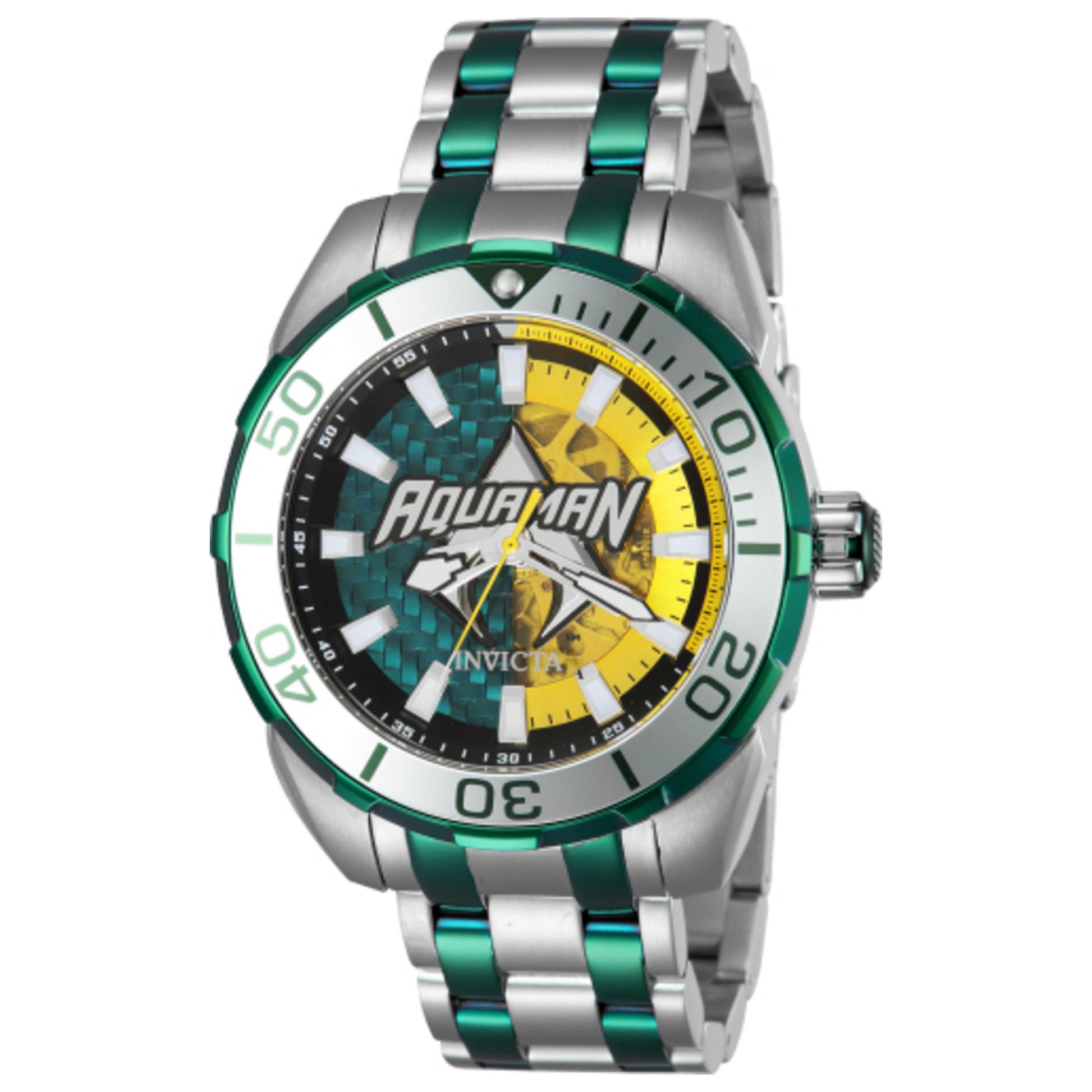 Front view of Invicta DC Comics Men's Automatic Watch 43686