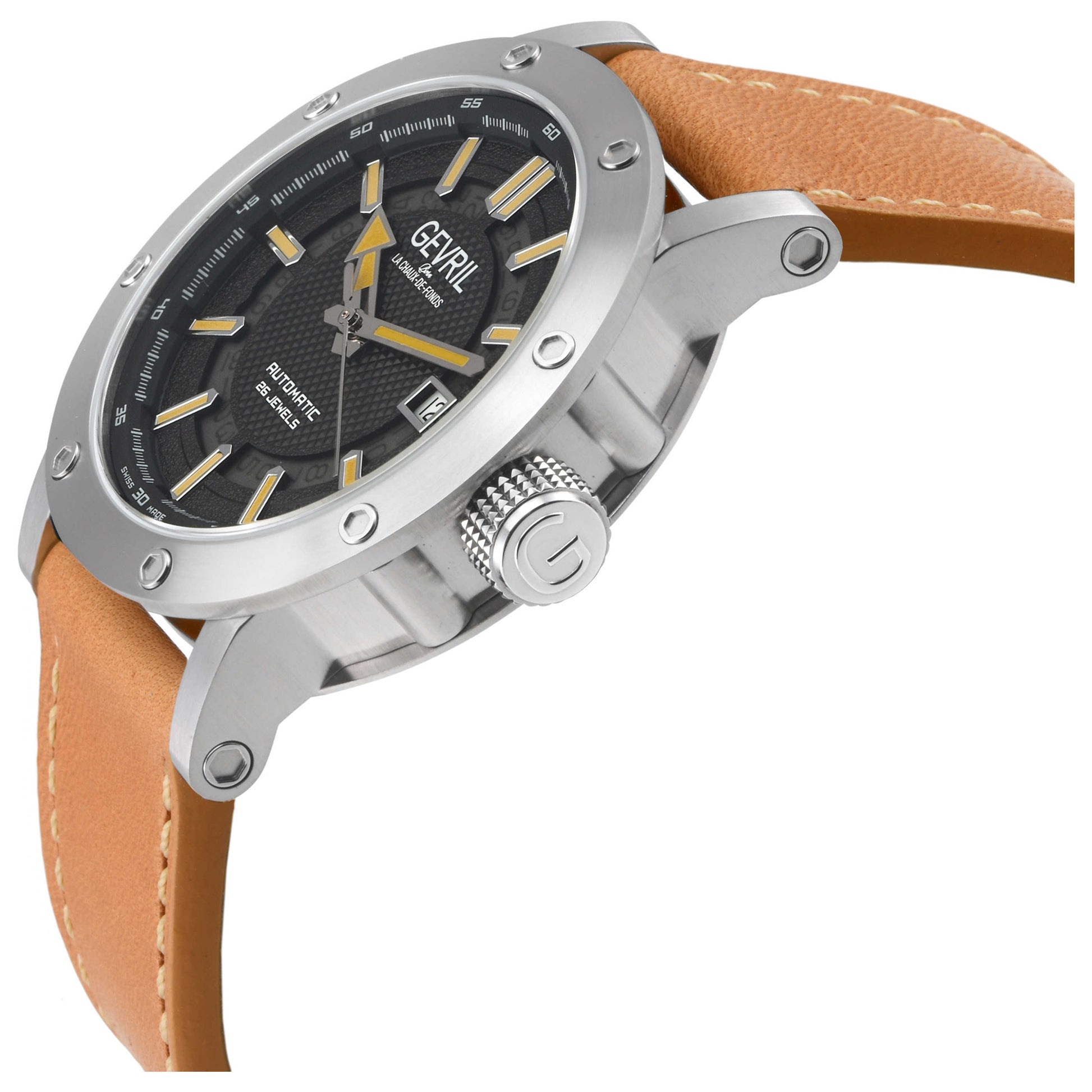 Gevril Flat Iron Men's Automatic Watch 43700 - Image #3