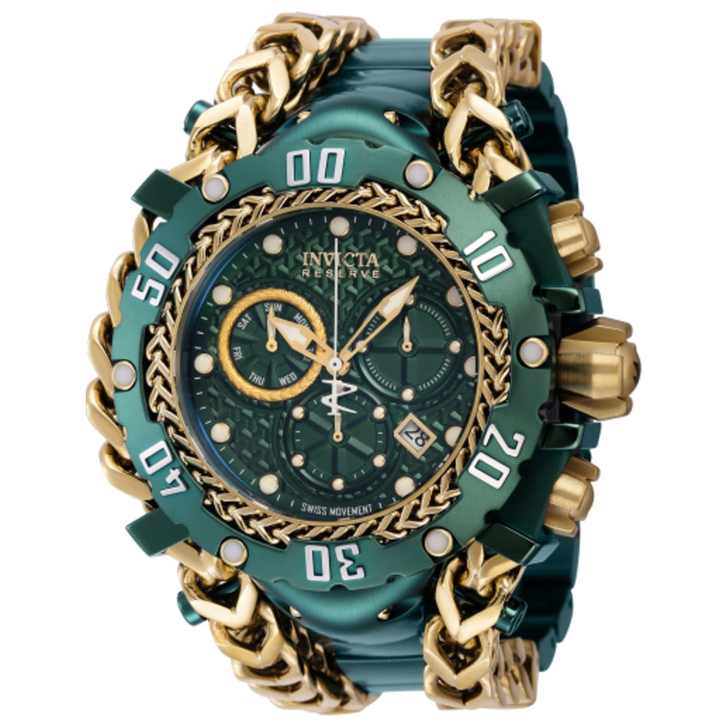 Front view of Invicta Gladiator Men's Quartz Watch 43943