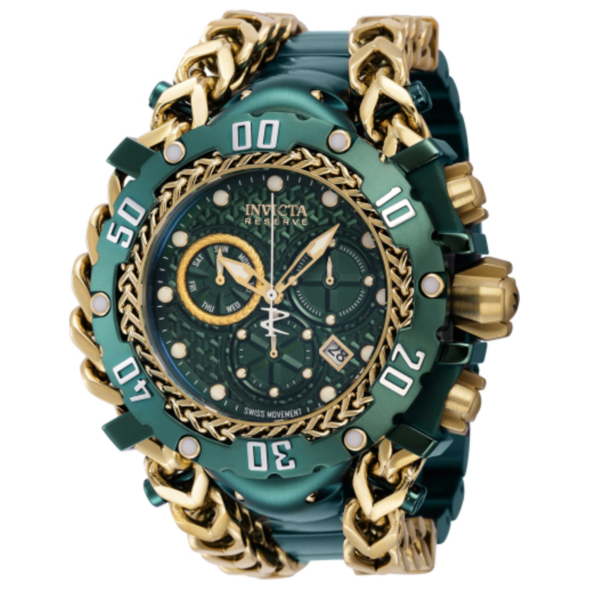 Front view of Invicta Gladiator Men's Quartz Watch 43943