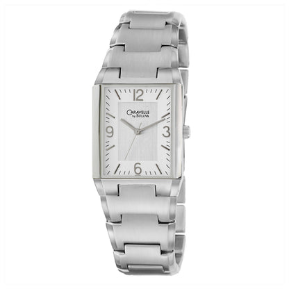 Front view of Caravelle Bracelet Men's Quartz Watch 43A09