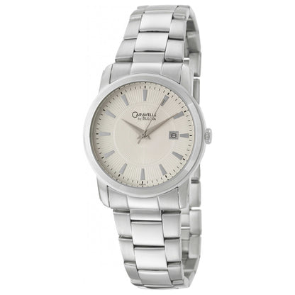 Front view of Caravelle Bracelet Men's Quartz Watch 43B111