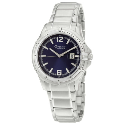 Front view of Caravelle Bracelet Men's Quartz Watch 43B112