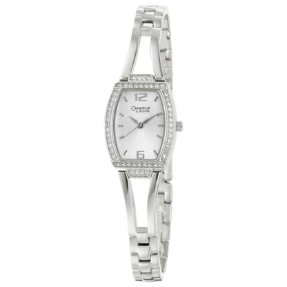 Front view of Caravelle Crystal Women's Quartz Watch 43L102