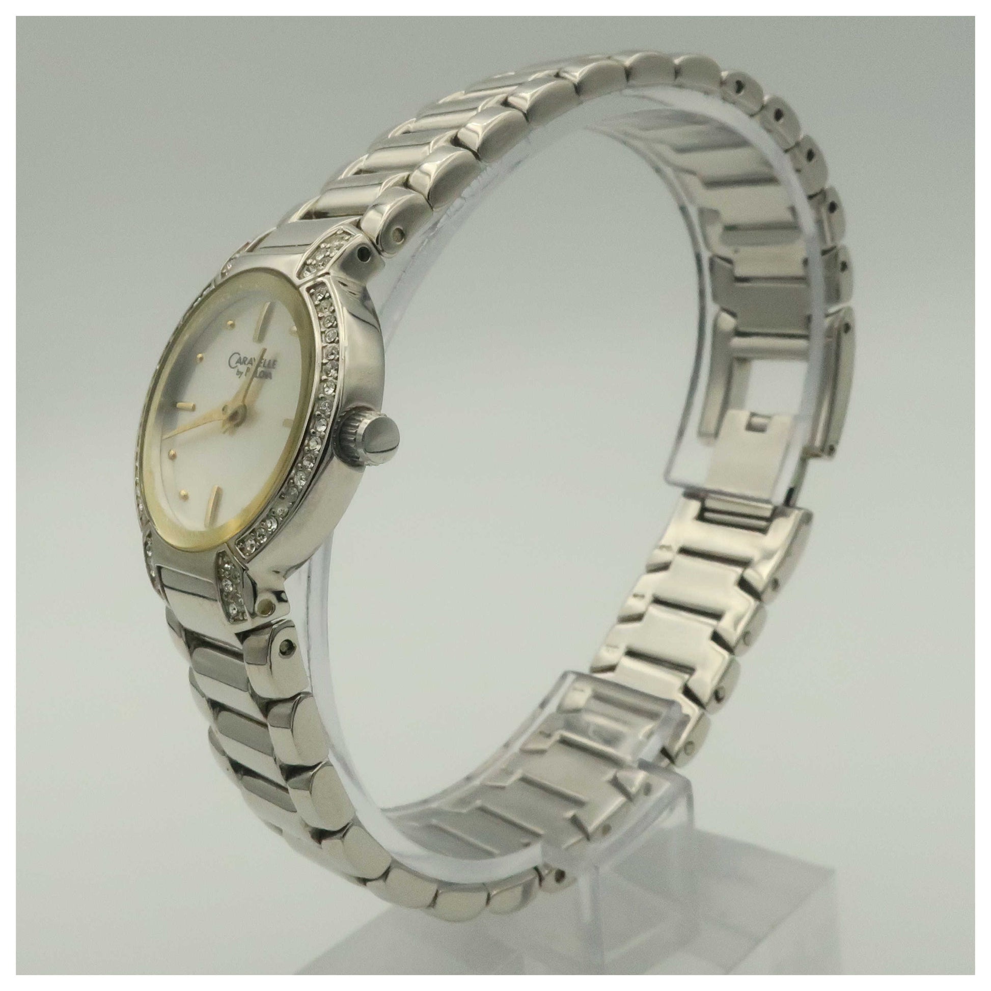 Caravelle Crystal Women's Quartz Watch 43L110-PO - Image #4