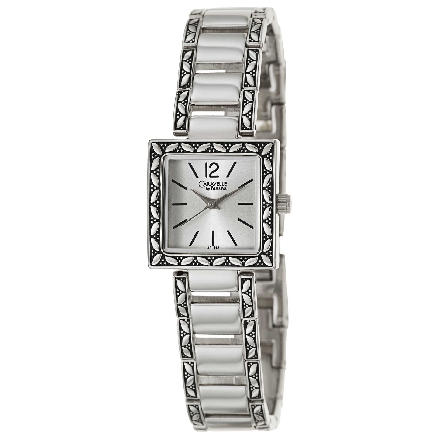 Front view of Caravelle Dress Women's Japanese Quartz (Battery-Powered) Watch 43L118