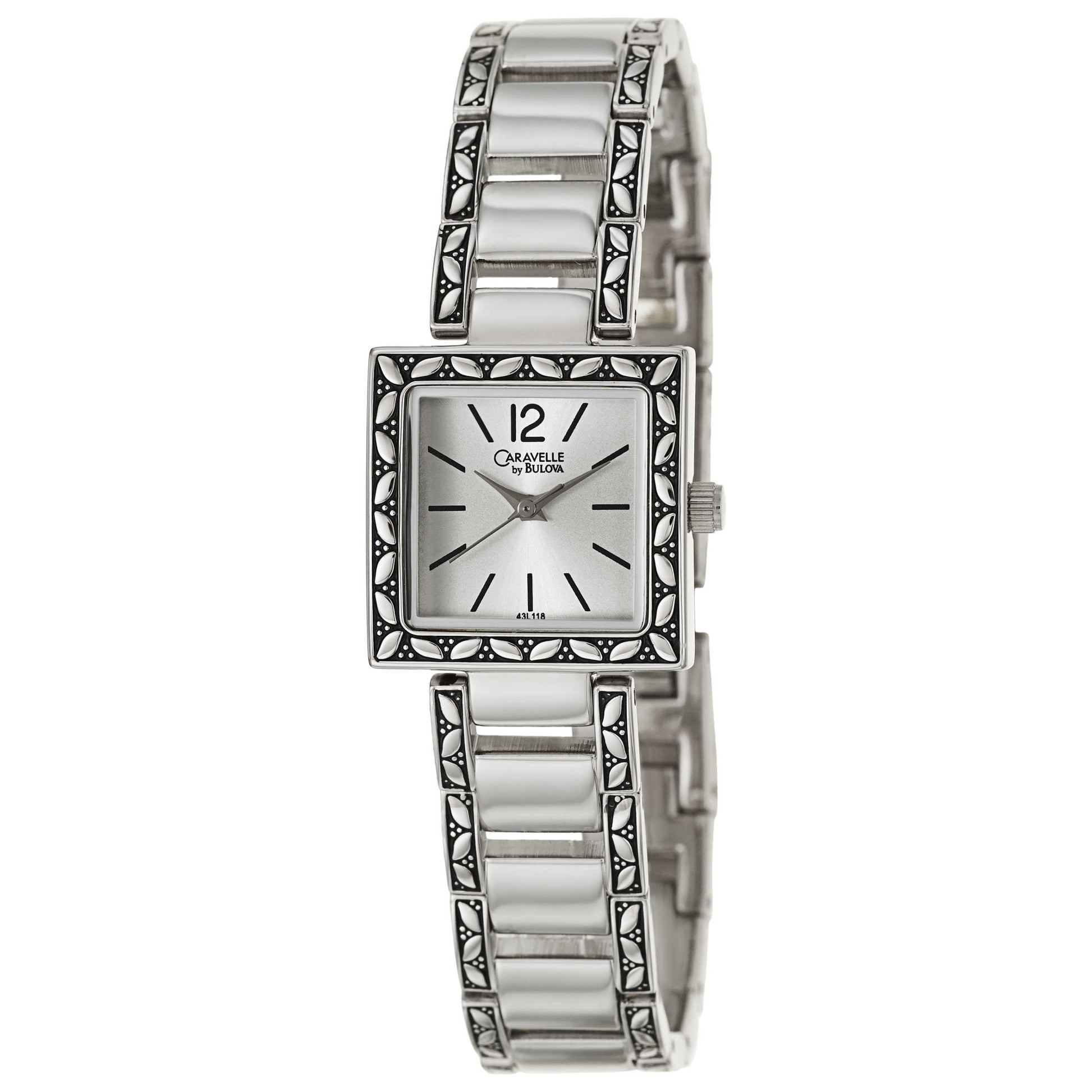 Front view of Caravelle Dress Women's Japanese Quartz (Battery-Powered) Watch 43L118
