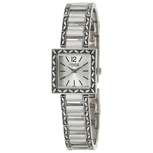 Front view of Caravelle Dress Women's Japanese Quartz (Battery-Powered) Watch 43L118