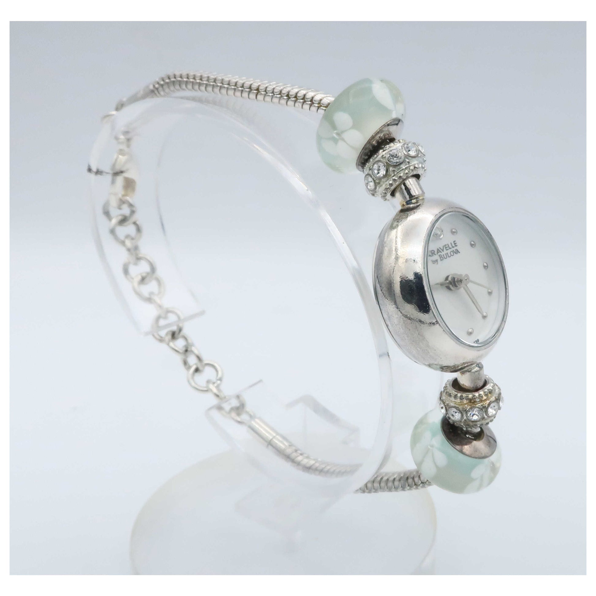 Caravelle Crystal Women's Japanese Quartz (Battery-Powered) Watch 43L139-PO - Image #3