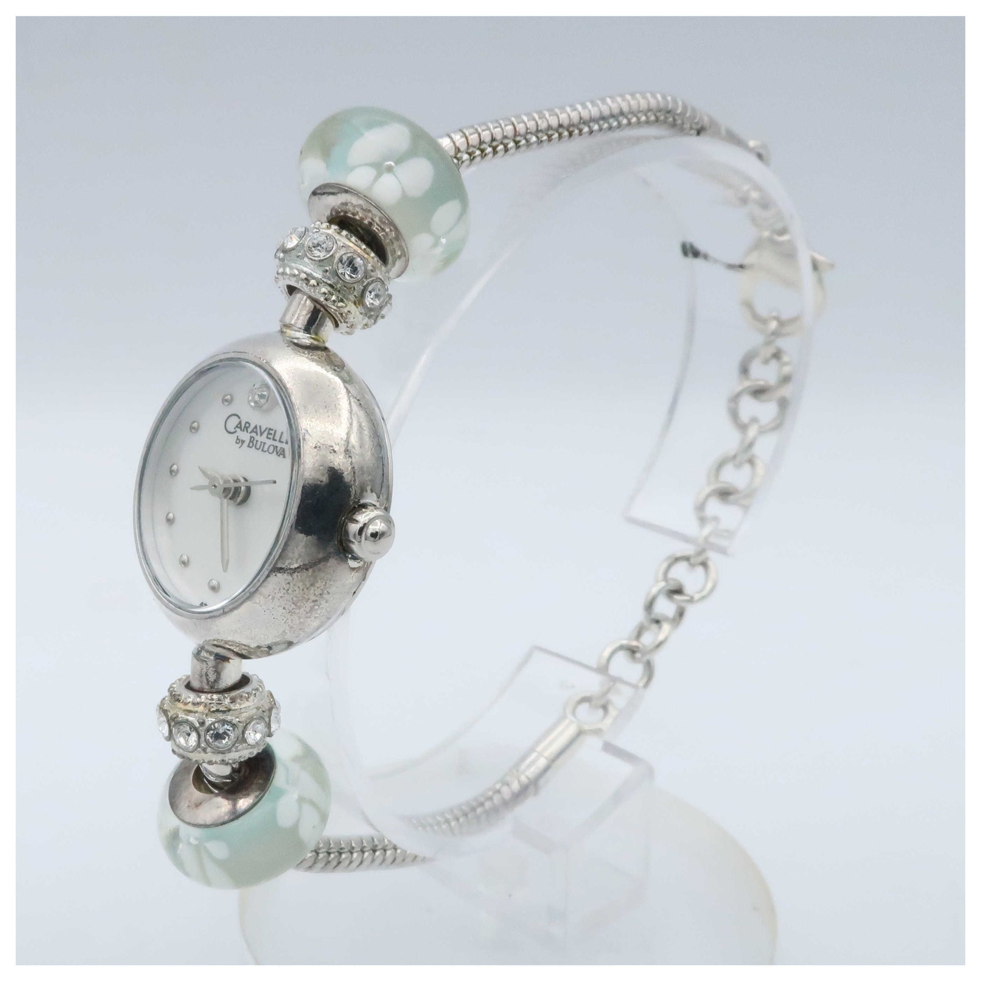 Caravelle Crystal Women's Japanese Quartz (Battery-Powered) Watch 43L139-PO - Image #4